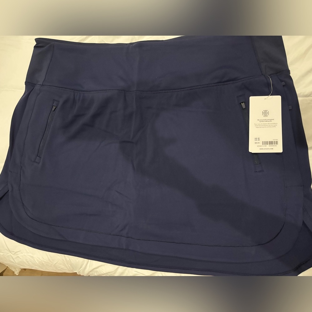 Athleta Navy Mini Skirt